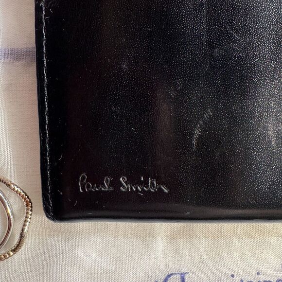 Vintage Paul Smith Leather Wallet – Faded Logo, Classic Design, 2000s - Picture 3 of 9